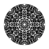 Hand drawn mandala. decoration in ethnic oriental  doodle ornament. vector