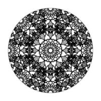 Hand drawn mandala. decoration in ethnic oriental  doodle ornament. vector