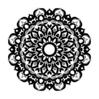 Hand drawn mandala. decoration in ethnic oriental  doodle ornament. vector