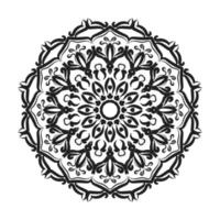 Hand drawn mandala. decoration in ethnic oriental  doodle ornament. vector