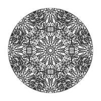 Hand drawn mandala. decoration in ethnic oriental  doodle ornament. vector