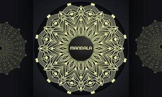 diseño de vector de patrón de mandala.