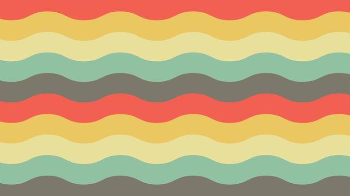 Wave background. Smooth color wave background. Vector Illustration for banner, flyer, poster, or wallpaper. Vector editable