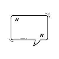 set of speech bubble frames for comic text isolated white background. Empty outline bubble for speech text. Dialog empty cloud, cartoon box. vector