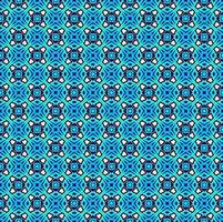 Blue and white color seamless pattern texture and template. Multicolored. Colorful ornamental graphic design. Colored mosaic ornaments. vector