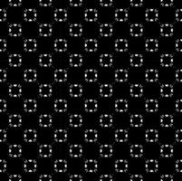 Black and white seamless pattern texture. Greyscale ornamental graphic design. Mosaic ornaments. vector