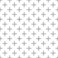 Black and white seamless pattern texture. Greyscale ornamental graphic design. Mosaic ornaments. vector