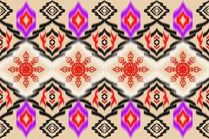 Geometric ethnic oriental traditional pattern.Figure tribal embroidery style.Design for background,wallpaper,clothing,wrapping,fabric,vector illustration vector