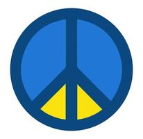 Peace. Save Ukraine. Pray for Ukraine peace. vector