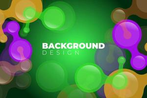 Background design template vector