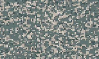 Digital camouflage pattern. Abstract modern military textile print background. Vector illustration