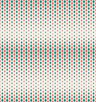 Modern vintage red-green color small diamond rhombus shape background. Argyle halftone seamless pattern. Use for fabric, textile, interior decoration elements, upholstery, wrapping. vector