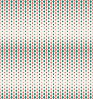 Modern vintage red-green color small diamond rhombus shape background. Argyle halftone seamless pattern. Use for fabric, textile, interior decoration elements, upholstery, wrapping. vector