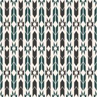 Native aztec chevron geometric shape seamless on cream background. Ethnic tribal dark brown-green pattern design. Use for fabric, textile, interior decoration elements, upholstery, wrapping. vector