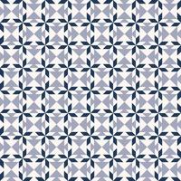 fondo transparente de forma geométrica abstracta. patrón de flor de estrella de color azul islámico, sino-portugués o peranakan. uso para telas, textiles, elementos de decoración de interiores, tapicería, envoltura. vector