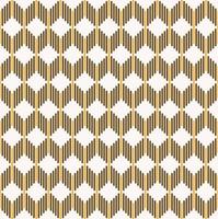Modern geometric chevron zig zag shape from small line seamless pattern brown gold color background. Use for fabric, textile, interior decoration elements, upholstery, packaging, wrapping. vector