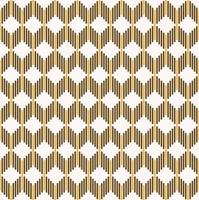 forma geométrica moderna de zig zag de chevron a partir de un fondo de color marrón dorado de patrón sin costuras de línea pequeña. uso para telas, textiles, elementos de decoración de interiores, tapicería, embalaje, envoltura. vector