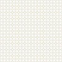 Geometric islamic persian hexagon and cross overlapping line shape seamless pattern yellow gold color background. Use for fabric, textile, interior decoration elements. vector