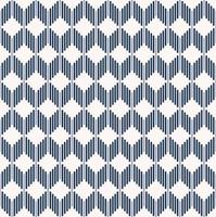 Modern geometric chevron zig zag shape from small line seamless pattern blue color background. Use for fabric, textile, cover, interior decoration elements, upholstery, wrapping. vector