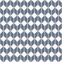 forma geométrica moderna de zig zag de chevron de fondo de color azul de patrón sin costuras de línea pequeña. uso para tela, textil, cubierta, elementos de decoración de interiores, tapicería, envoltura. vector