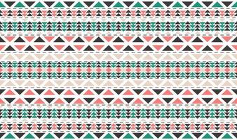 Triangle geometric shape seamless pattern background. Ethnic tribal modern vintage colorful design. Use for fabric, textile, interior decoration elements, upholstery, wrapping. vector