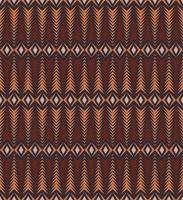 Ethnic tribal rhombus square, triangle geometric in herringbone shape seamless pattern on brown color background. Use for fabric, textile, interior decoration elements, upholstery, wrapping. vector