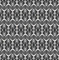 Ethnic tribal geometric rhombus square, chevron, zig zag line shape seamless pattern monochrome color background. Use for fabric, textile, interior decoration elements, upholstery, wrapping. vector