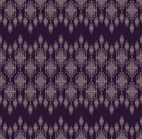 forma de hexágono de araña tribal étnica de patrones sin fisuras. ikat, fondo de color amarillo púrpura batik. uso para telas, textiles, elementos de decoración de interiores, tapicería, envoltura. vector