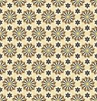 estrella persa islámica hexágono forma geométrica de patrones sin fisuras fondo de color beige. uso para tejidos, textiles, elementos de decoración de interiores. vector