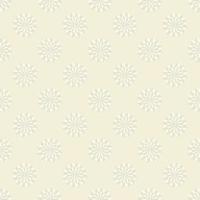 Geometric flower shape grid seamless pattern modern cream grey color background. Use for fabric, textile, interior decoration elements, wrapping. vector