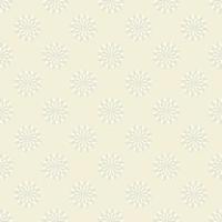 Geometric flower shape grid seamless pattern modern cream grey color background. Use for fabric, textile, interior decoration elements, wrapping. vector