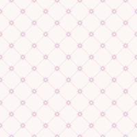 Small geometric square from star and line shape grid seamless pattern pink lady feminine color background. Use for fabric, textile, cover, interior decoration elements, wrapping. vector