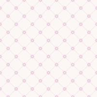 Small geometric square from star and line shape grid seamless pattern pink lady feminine color background. Use for fabric, textile, cover, interior decoration elements, wrapping. vector