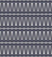 Ethnic tribal white rhombus square, triangle geometric in herringbone shape seamless pattern blue color background. Use for fabric, textile, interior decoration elements, upholstery, wrapping. vector