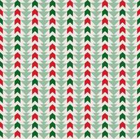 Abstract small geometric chevron triangle seamless pattern background. Christmas color design. Use for fabric, textile, interior decoration elements, upholstery, wrapping. vector