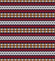 ikat pequeña forma étnica colorido fondo transparente. patrón tribal de chevron, rombo y zig zag. uso para telas, textiles, elementos de decoración de interiores, tapicería, envoltura. vector