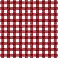 Simple small checkered plaid tattersall seamless pattern scarlet red color background. Use for fabric, textile, packaging, interior decoration elements, wrapping. vector