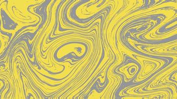 Abstract fluid art liquid marble painting free flowing pattern modern yellow grey color background. Use for template, interior decoration elements. vector