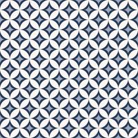 Small geometric star grid circle shape blue color seamless pattern background. Batik pattern. Use for fabric, textile, interior decoration elements, upholstery, packaging, wrapping. vector