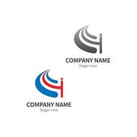 Letter I Logo Business Template Vector