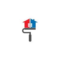 House paint logo vector