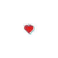 Love logo icon template vector