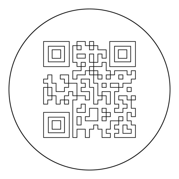 Circle Qr Code Vector Art, Icons, and Graphics for Free Download