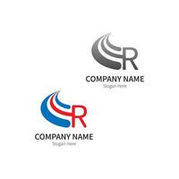 Letter R Logo Business Template Vector