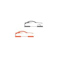 Auto car illustration logo vector