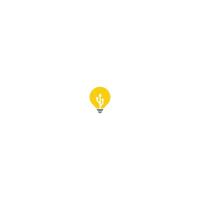 lamp, bulp idea logo icon vector