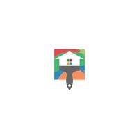 House paint logo vector