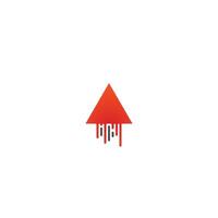 Pyramid triangle logo vector