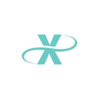 Letter X logo icon design vector