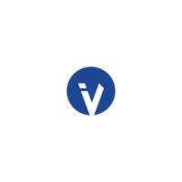 letter V logo icon, social media concept vector